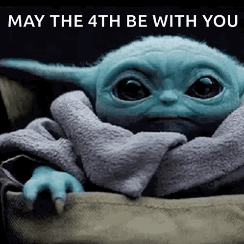Baby Yoda May the 4th Be With You