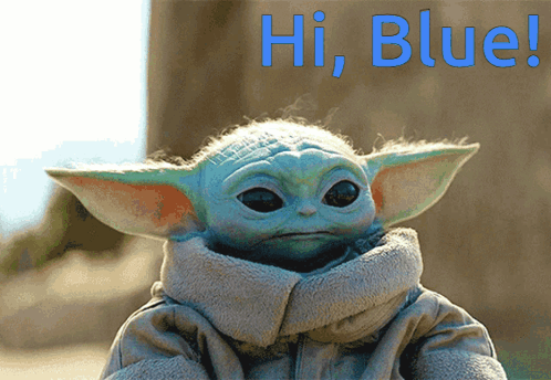 Baby Yoda Saying Hi