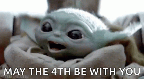 Baby Yoda Saying May the 4th