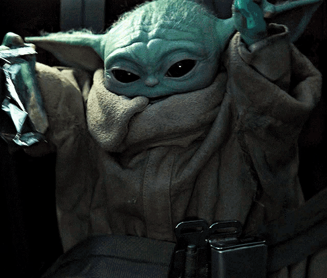 Baby Yoda The Mandalorian Gif GIF