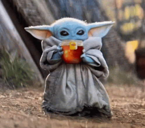 Baby Yoda The Tea That Is GIF