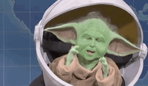 Baby Yoda We Can't Be Friends Groot GIF
