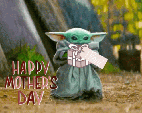 Baby Yoda With Frog in Mouth