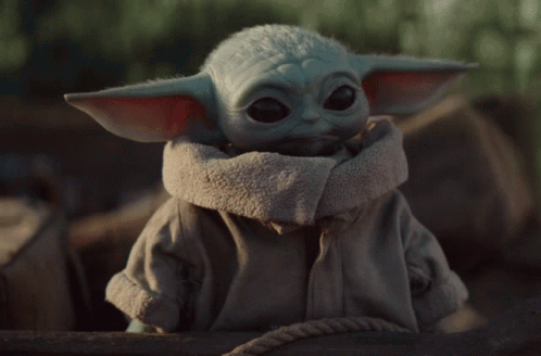 Baby Yoda with Rope