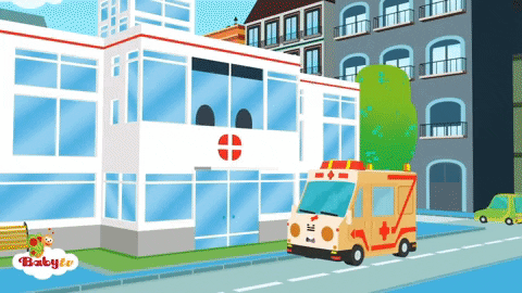Babylo Ambulance Rushing GIF