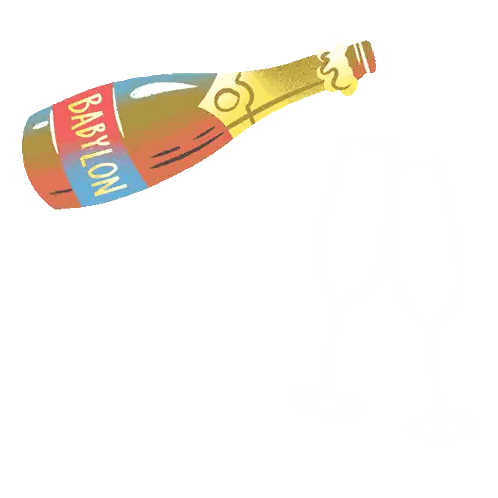 Babylon Champagne Being Poured