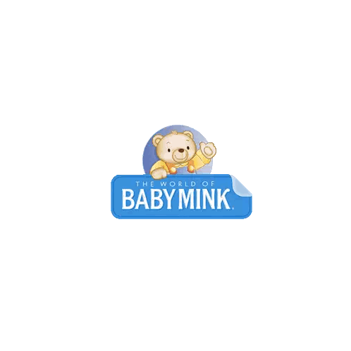 Babymink Logo With Teddy Bear