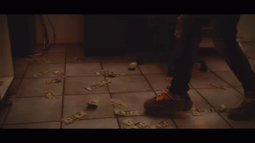 Babytron Money Mess GIF