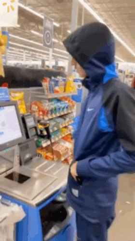Babytron Pays Grocery Bill GIF