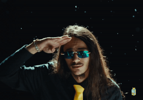 Babytron Salute Guy GIF