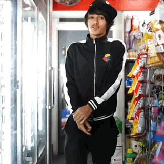 Babytron Vibing In The Convenience Store GIF
