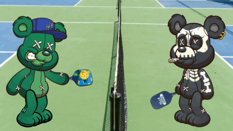 Back And Forth Bears Pickleball Meme GIF