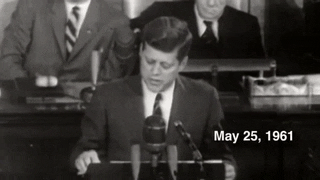 Back And To The Left Jfk 1961 Speech GIF