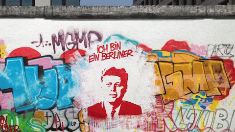 Back And To The Left Jfk Graffiti GIF