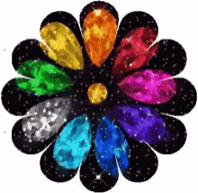 Back It Up Terry Colorful Neon GIF