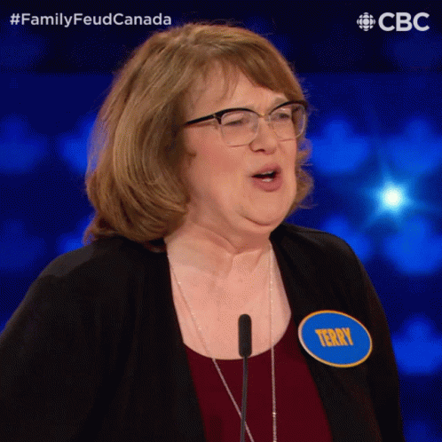 Back It Up Terry Family Feud GIF