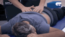 Back Massage Hand Fingers Therapy GIF