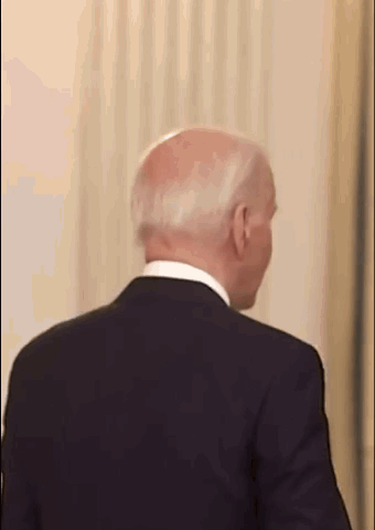 Back of Man in Suit and Tie