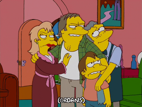 Back Off Grumpy Eddie Muntz GIF