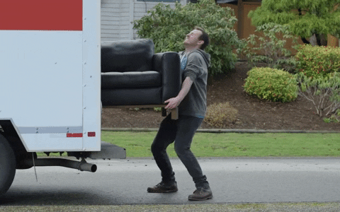 Back Pain Injury While Lifting GIF