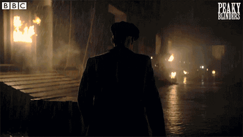 Back Shot Thomas Shelby Peaky Blinders GIF