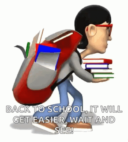 Back To School Wait And See GIF