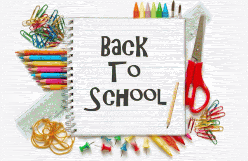 Back To School Supplies GIF
