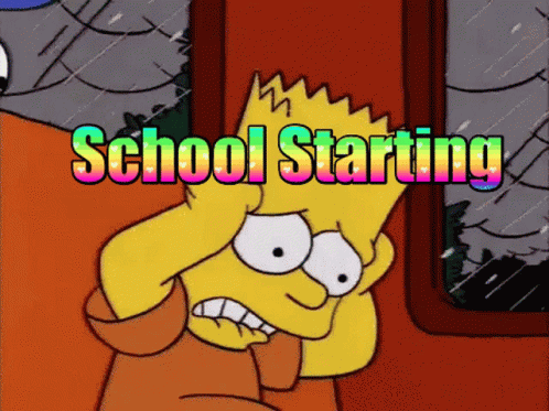 It's Back To School Again GIF