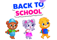 Back To School Back To School Time Sticker GIF