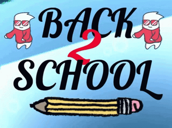 Back To School Kids GIF