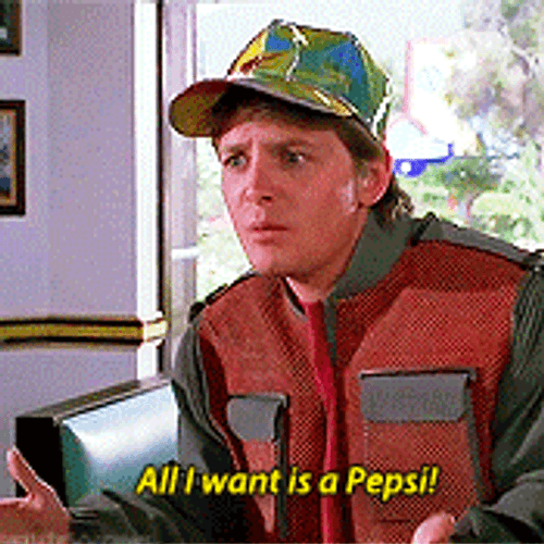 Back To The Future I Want Pepsi GIF