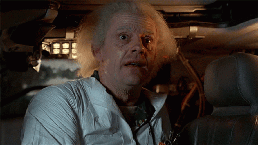 Back To The Future My God GIF
