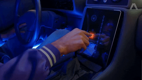 Back To The Future Operating Delorean GIF