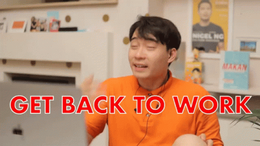 Back To Work Comedian Uncle Roger GIF