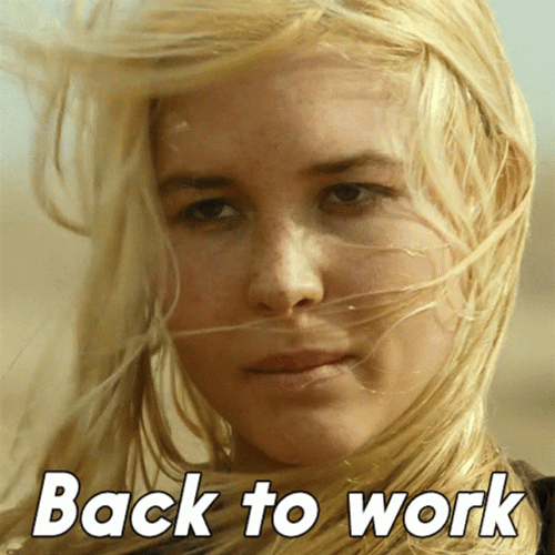 Back To Work Isabel May GIF