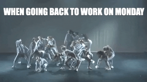 Back To Work Scintillare Dance Studio GIF