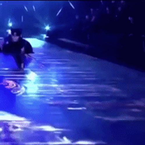 Back Up Dancer Crawling GIF