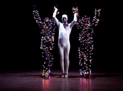 Back Up Dancers Disappear GIF