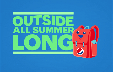 Backpack Outside All Summer Long GIF