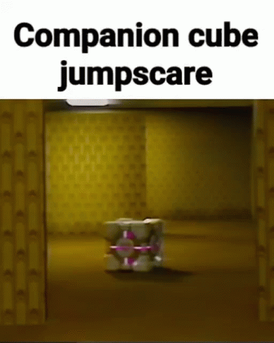 Backrooms Cube Jumpscare Fictional Location GIF