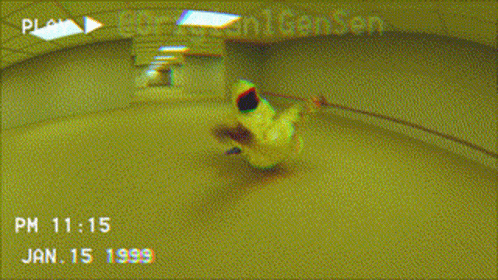 Backrooms Hazmat Monsters Break Dancing GIF