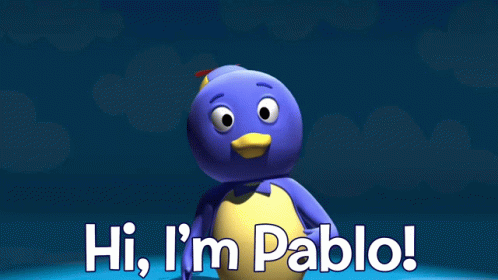 Backyardigans Hi I'm Pablo GIF