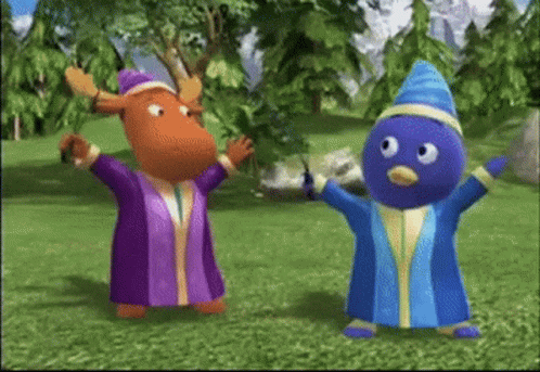 Backyardigans Pablo Tyrone Wizard Magic GIF