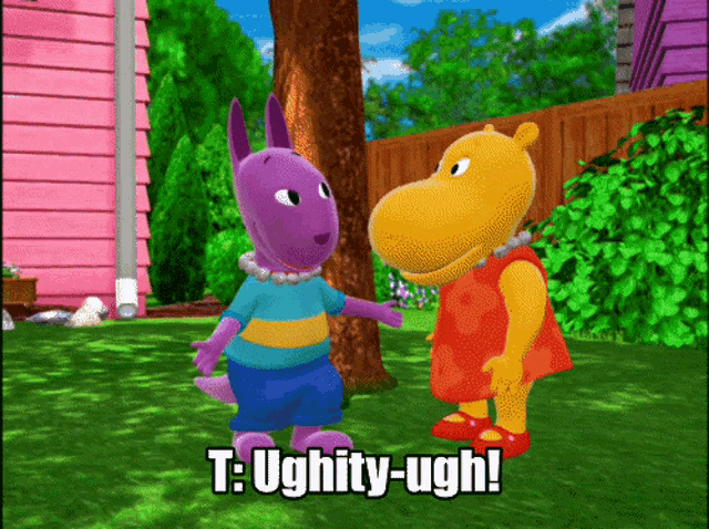 Backyardigans Tasha Austin Ugh GIF