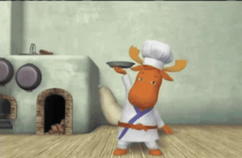 Backyardigans Tyrone Chef Tricks GIF