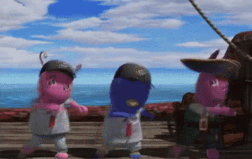 Backyardigans Uniqua Pablo Austin Dancing GIF