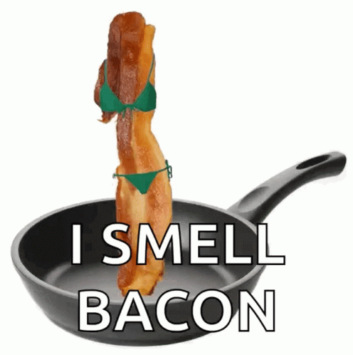 I Smell Bacon GIF