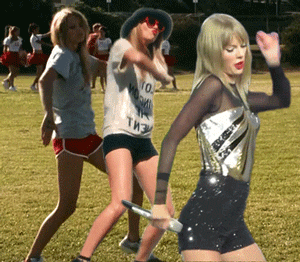 Bad Dancing Of Taylor Swift GIF