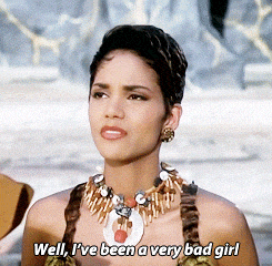 Bad Girl Halle Berry GIF