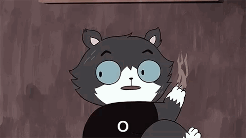 Bad Kitty Broom GIF